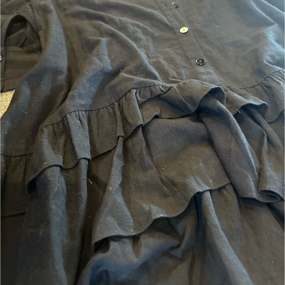 Blackmilk THE THRILL OF FRILL SHIRT DRESS - LIMITED - Picture 7 of 9